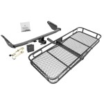 Trailer Tow Hitch For 11-20 Toyota Sienna Basket Cargo Carrier Platform Hitch Lock and Cover