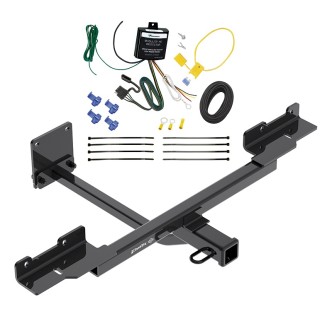 Trailer Tow Hitch For 12-15 Mercedes-Benz ML350 16-19 GLE350 without Active Curve System w/ Wiring Harness Kit