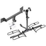 Trailer Tow Hitch For 18-24 Audi Q5 SQ5 Platform Style 2 Bike Rack w/ Anti Rattle Hitch Lock  