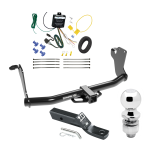 Trailer Tow Hitch For 18-21 Mitsubushi Eclipse Cross Complete Package w/ Wiring and 2" Ball