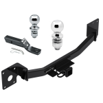 Trailer Tow Hitch For 19-24 Cadilac XT4 2" Receiver w/ 1-7/8" and 2" Ball