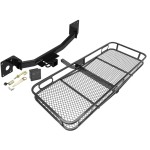 Trailer Tow Hitch For 19-24 Cadilac XT4 Basket Cargo Carrier Platform Hitch Lock and Cover