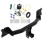 Trailer Tow Hitch For 20-24 Porsche Cayenne Coupe w/ Wiring Harness Kit