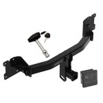 Trailer Tow Hitch For 20-24 Porsche Cayenne Coupe 2" Receiver w/ Security Lock Pin Key