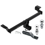 Trailer Tow Hitch For 20-22 Ford Escape All Styles 2" Receiver w/ 1-7/8" and 2" Ball