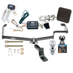 Reese Trailer Tow Hitch For 06-11 Honda Civic Ultimate Package Wiring 1-7/8" & 2" Ball and Lock