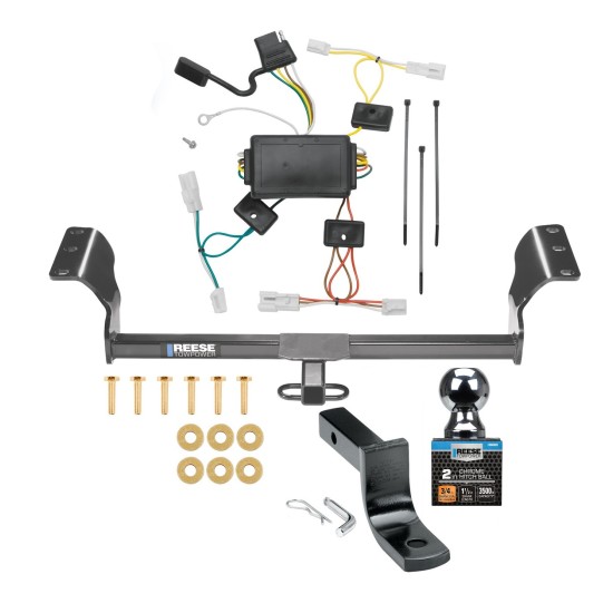 Reese Trailer Tow Hitch For 03-08 Pontiac Vibe Complete Package w/ Wiring and 2" Ball