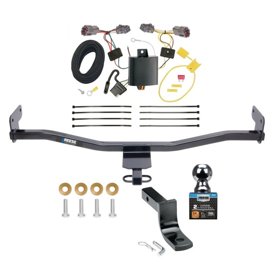 Reese Trailer Tow Hitch For 14-19 KIA Soul Except EV Complete Package w/ Wiring and 2" Ball