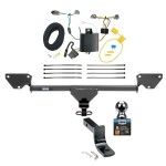 Reese Trailer Tow Hitch For 16-19 Chevy Cruze (New Body Style) Complete Package w/ Wiring and 2" Ball