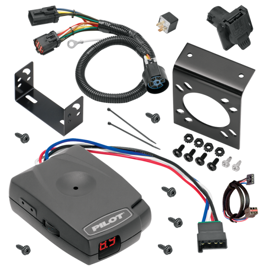 For 2006-2006 Lincoln Mark LT 7-Way RV Wiring + Pro Series Pilot Brake Control + Plug & Play BC Adapter (For (Built Before 8/2005) Models) By Tekonsha