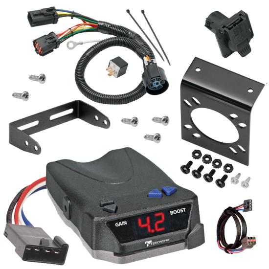 For 2006-2006 Lincoln Mark LT 7-Way RV Wiring + Tekonsha BRAKE-EVN Brake Control + Plug & Play BC Adapter (For (Built Before 8/2005) Models) By Tekonsha