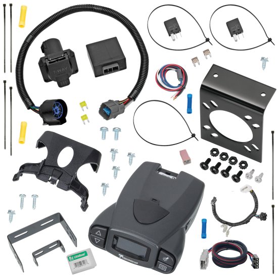 For 2012-2015 Honda Pilot 7-Way RV Wiring + Tekonsha Prodigy P3 Brake Control + Plug & Play BC Adapter (For All Styles Models) By Tekonsha