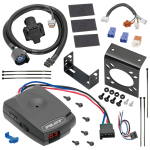 For 2009-2012 Suzuki Equator 7-Way RV Wiring + Pro Series Pilot Brake Control + Generic BC Wiring Adapter By Tekonsha