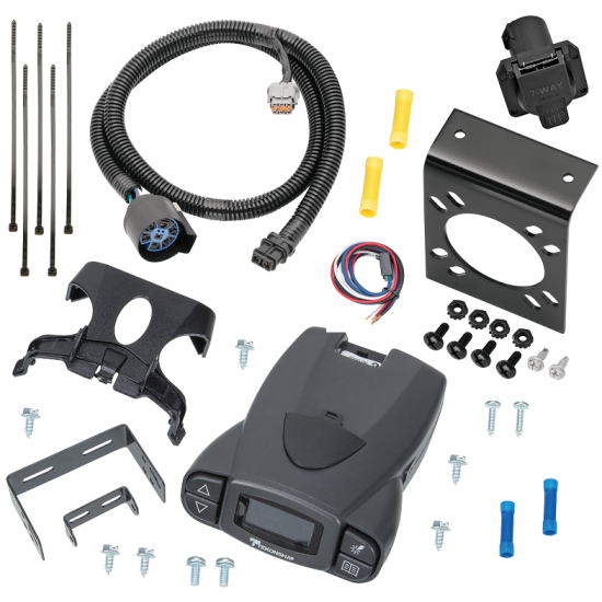 For 2009-2012 Suzuki Equator 7-Way RV Wiring + Tekonsha Prodigy P3 Brake Control (For w/Factory Tow Package Models) By Tekonsha