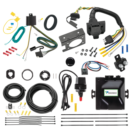 For 2015-2017 Lincoln MKC Tekonsha Prodigy iD Bluetooth Wireless Brake Control + 7-Way RV Wiring By Tekonsha