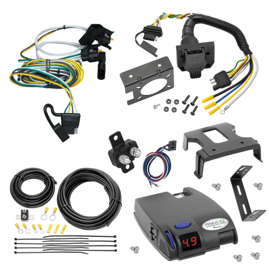 For 2000-2003 Ford Ranger 7-Way RV Wiring + Tekonsha Primus IQ Brake Control By Tekonsha