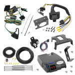 For 1997-1997 Jeep Wrangler 7-Way RV Wiring + Tekonsha Primus IQ Brake Control By Tekonsha