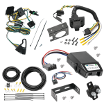 For 1997-1997 Jeep Wrangler 7-Way RV Wiring + Tekonsha Voyager Brake Control + Generic BC Wiring Adapter By Tekonsha