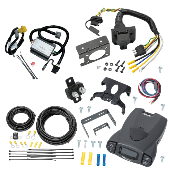 For 2000-2000 Toyota Tundra 7-Way RV Wiring + Tekonsha Prodigy P3 Brake Control By Tekonsha