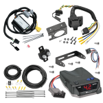 For 2001-2002 Toyota Tundra 7-Way RV Wiring + Tekonsha BRAKE-EVN Brake Control + Generic BC Wiring Adapter By Tekonsha