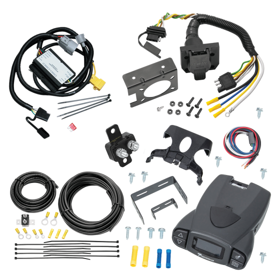 For 2001-2002 Toyota Tundra 7-Way RV Wiring + Tekonsha Prodigy P3 Brake Control By Tekonsha