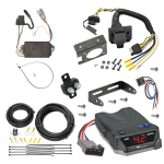 For 2006-2006 Pontiac Torrent 7-Way RV Wiring + Tekonsha BRAKE-EVN Brake Control + Generic BC Wiring Adapter By Tekonsha