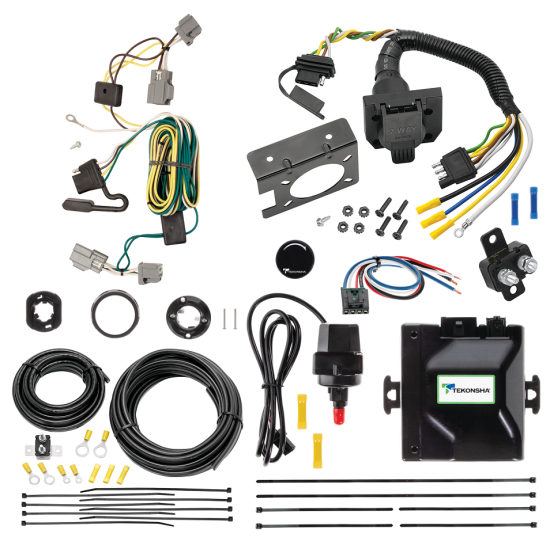 For 2005-2007 Ford Freestyle Tekonsha Prodigy iD Bluetooth Wireless Brake Control + 7-Way RV Wiring By Tekonsha