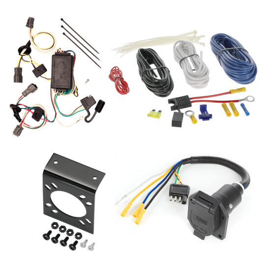 For 2005-2009 Hyundai Tucson 7-Way RV Wiring By Tekonsha