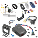 For 2006-2012 Toyota RAV4 7-Way RV Wiring + Pro Series Pilot Brake Control + Generic BC Wiring Adapter By Tekonsha