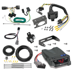 For 2018-2018 Jeep Wrangler JK 7-Way RV Wiring + Tekonsha BRAKE-EVN Brake Control + Plug & Play BC Adapter (Excludes: w/Right Hand Drive & Limited Edition Models) By Tekonsha