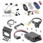 For 2011-2013 Jeep Grand Cherokee 7-Way RV Wiring + Tekonsha Brakeman IV Brake Control + Plug & Play BC Adapter By Tekonsha