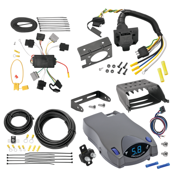 For 2005-2006 Mazda Tribute 7-Way RV Wiring + Tekonsha Prodigy P2 Brake Control By Tekonsha