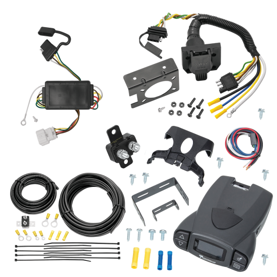 For 2007-2011 Honda CR-V 7-Way RV Wiring + Tekonsha Prodigy P3 Brake Control By Tekonsha