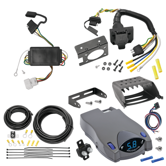 For 2007-2011 Honda CR-V 7-Way RV Wiring + Tekonsha Prodigy P2 Brake Control By Tekonsha