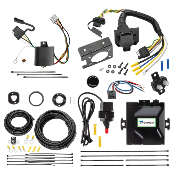 For 2005-2010 Honda Odyssey Tekonsha Prodigy iD Bluetooth Wireless Brake Control + 7-Way RV Wiring By Tekonsha