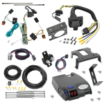 For 2007-2012 GMC Acadia 7-Way RV Wiring + Tekonsha Primus IQ Brake Control + Plug & Play BC Adapter By Tekonsha