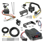 For 2013-2015 Subaru XV Crosstrek 7-Way RV Wiring + Tekonsha BRAKE-EVN Brake Control + Generic BC Wiring Adapter (Excludes: Hybrid Models) By Tekonsha