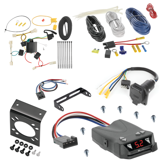 For 2004-2006 Lexus RX330 7-Way RV Wiring + Tekonsha Brakeman IV Brake Control + Generic BC Wiring Adapter By Tekonsha