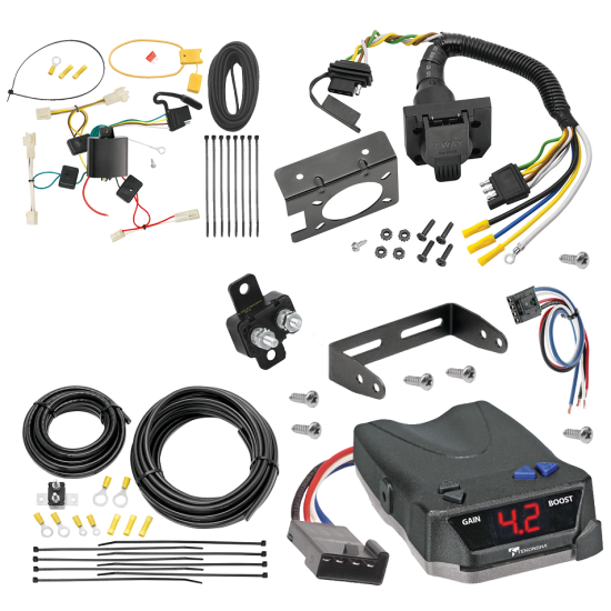 For 2004-2006 Lexus RX330 7-Way RV Wiring + Tekonsha BRAKE-EVN Brake Control + Generic BC Wiring Adapter By Tekonsha