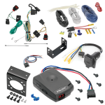 For 2009-2012 Volkswagen Routan 7-Way RV Wiring + Pro Series Pilot Brake Control + Generic BC Wiring Adapter By Tekonsha