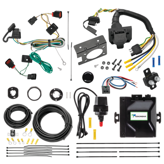 For 2009-2012 Volkswagen Routan Tekonsha Prodigy iD Bluetooth Wireless Brake Control + 7-Way RV Wiring By Tekonsha