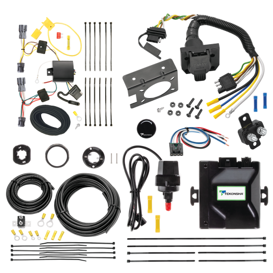 For 2010-2018 Hyundai Tucson Tekonsha Prodigy iD Bluetooth Wireless Brake Control + 7-Way RV Wiring By Tekonsha