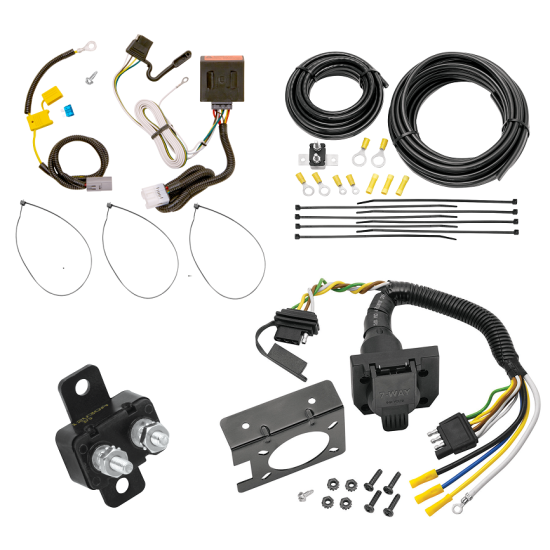 For 2007-2013 Mitsubishi Outlander 7-Way RV Wiring (Excludes: Outlander Sport or PHEV Models) By Tekonsha