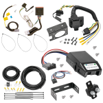 For 2007-2013 Mitsubishi Outlander 7-Way RV Wiring + Tekonsha Voyager Brake Control + Generic BC Wiring Adapter (Excludes: Outlander Sport or PHEV Models) By Tekonsha