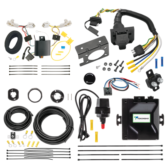 For 2013-2018 Toyota RAV4 Tekonsha Prodigy iD Bluetooth Wireless Brake Control + 7-Way RV Wiring By Tekonsha