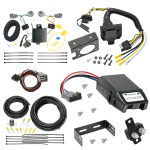 For 2014-2018 Jeep Cherokee 7-Way RV Wiring + Tekonsha Voyager Brake Control + Plug & Play BC Adapter By Tekonsha