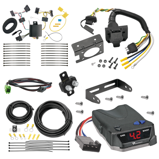 For 2007-2018 Mercedes-Benz Sprinter 7-Way RV Wiring + Tekonsha BRAKE-EVN Brake Control + Plug & Play BC Adapter By Tekonsha