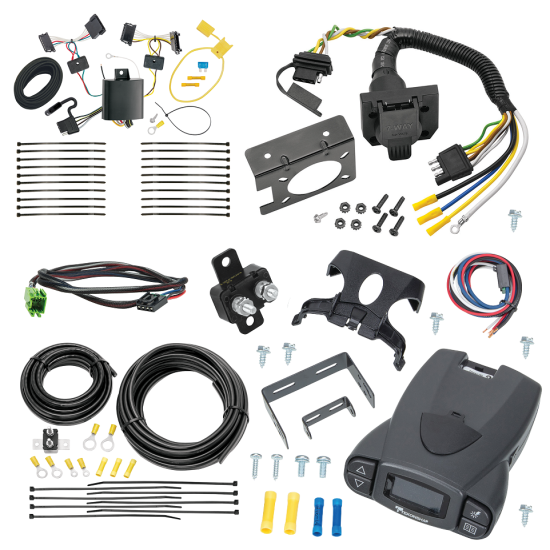 For 2010-2013 Mercedes-Benz Sprinter 3500 7-Way RV Wiring + Tekonsha Prodigy P3 Brake Control + Plug & Play BC Adapter By Tekonsha