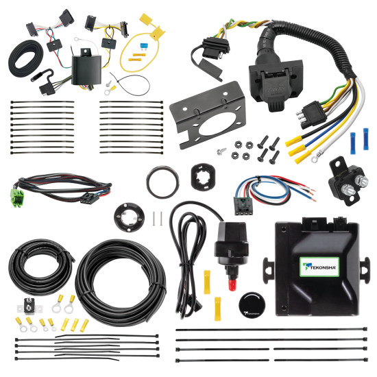 For 2010-2013 Mercedes-Benz Sprinter 3500 Tekonsha Prodigy iD Bluetooth Wireless Brake Control + Plug & Play BC Adapter + 7-Way RV Wiring By Tekonsha