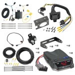 For 2011-2017 Volkswagen Touareg 7-Way RV Wiring + Tekonsha BRAKE-EVN Brake Control + Plug & Play BC Adapter By Tekonsha